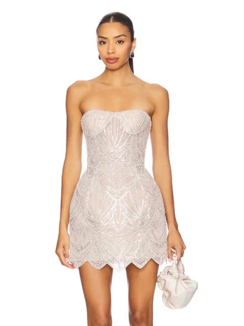 Giselle Blanc Mini Dress Bronx Banco